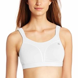 Champion White Sports Bra